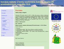 Tablet Screenshot of clil.sukrzsza.sk